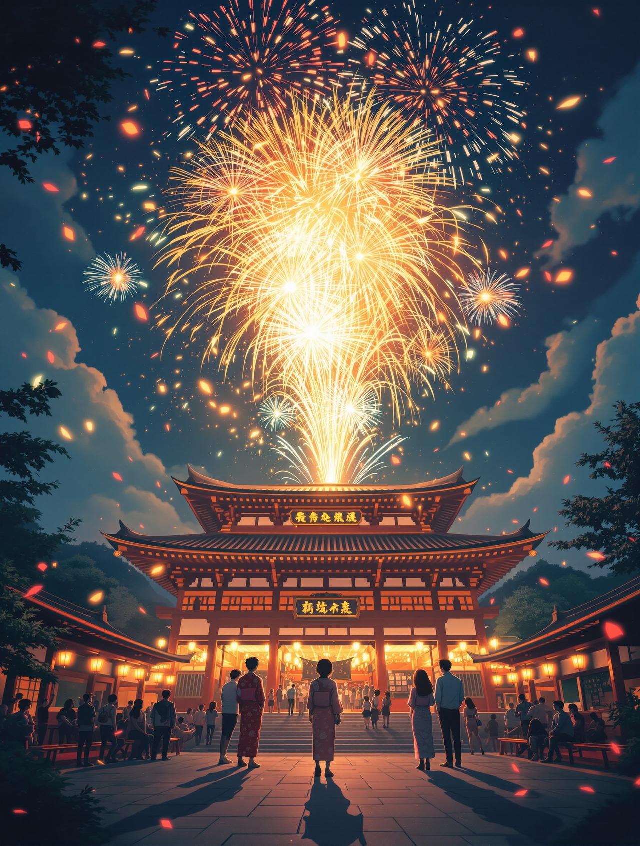 夏夜花火物语 - 宅男视频夏祭热映 夏夜花火物语