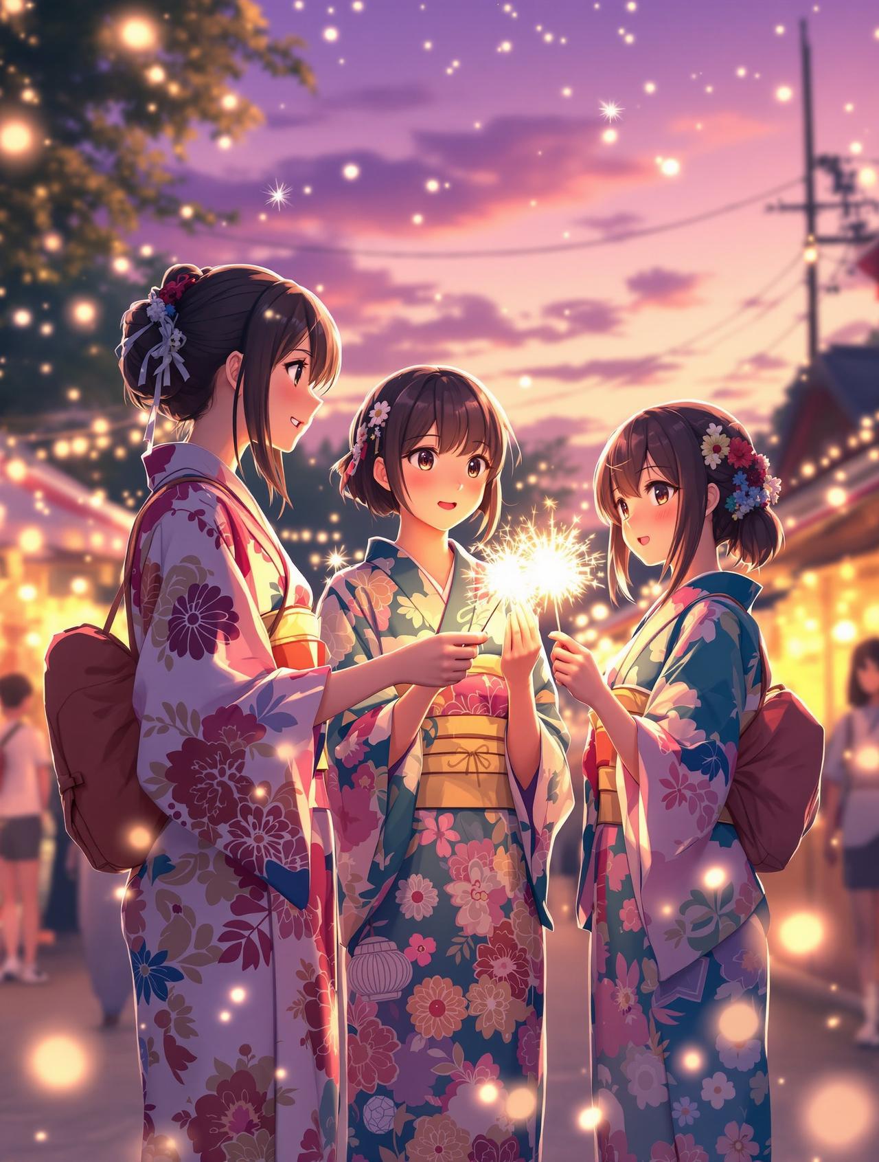 浴衣少女与时间胶囊 - 宅男视频夏祭热映 浴衣少女与时间胶囊